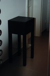 Waschtisch aus Wenge ge�lt