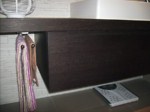 Waschtisch aus Wenge ge�lt