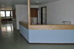 Pendelt�r an Empfangstheke